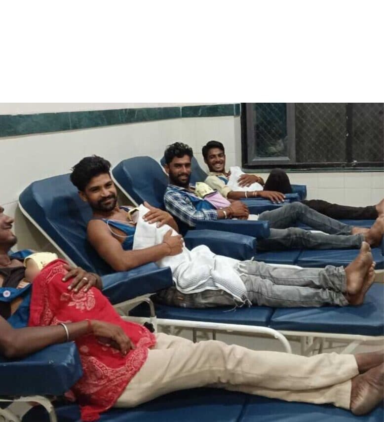 Fathers doing KMC with the BEMPU KangaSling as part of the ANSH program